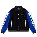 AMIRI bone embroidered baseball jacket